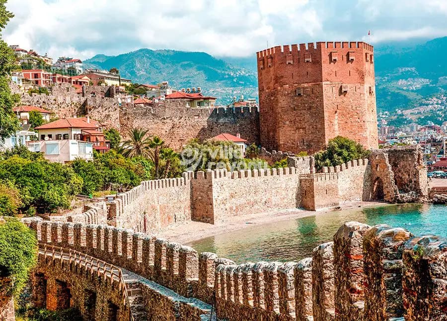 Alanya Kalesi — Antalya gezilecek yerler