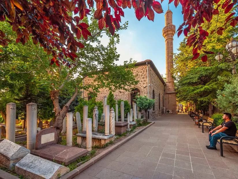 Tacettin Sultan Cami — Ankara gezilecek yerler