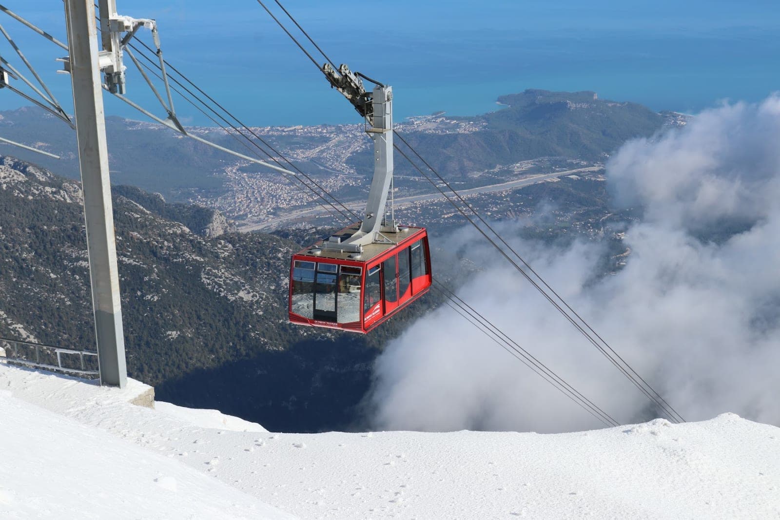 Olympos Teleferik — Antalya gezilecek yerler