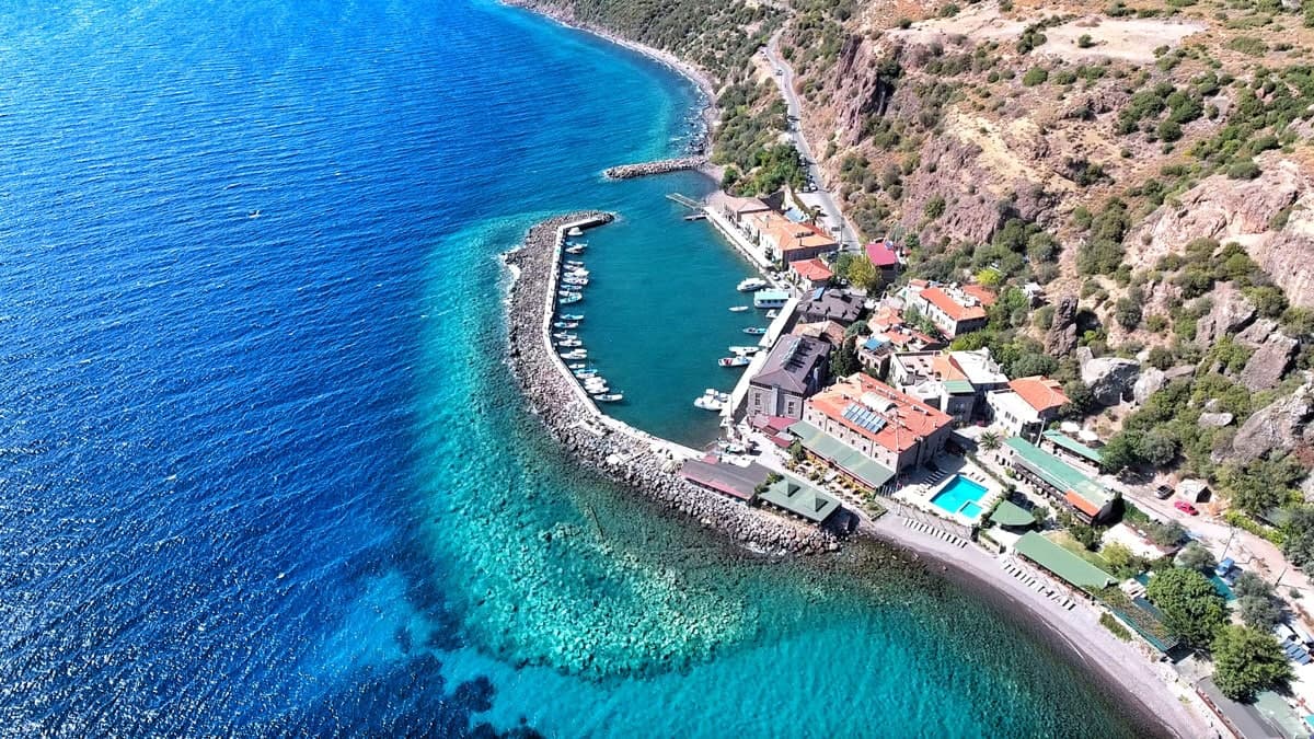Assos Antik Liman — Çanakkale gezilecek yerler