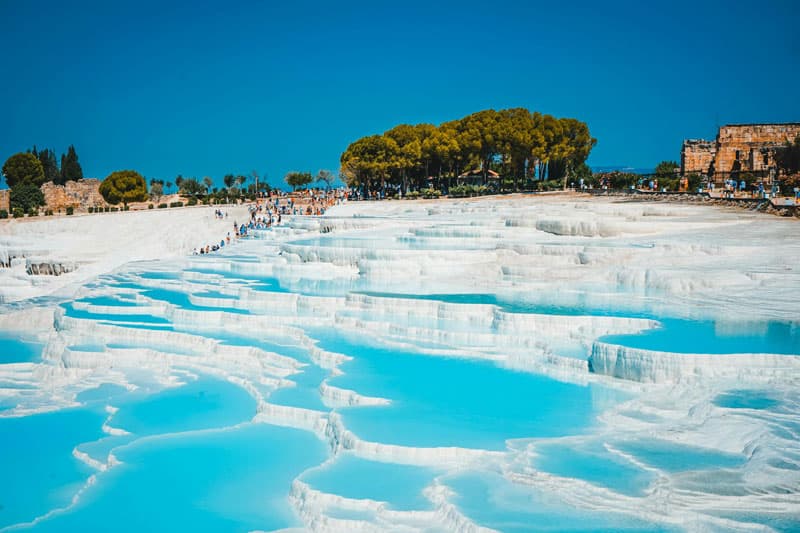 Pamukkale Travertenleri — Denizli gezilecek yerler