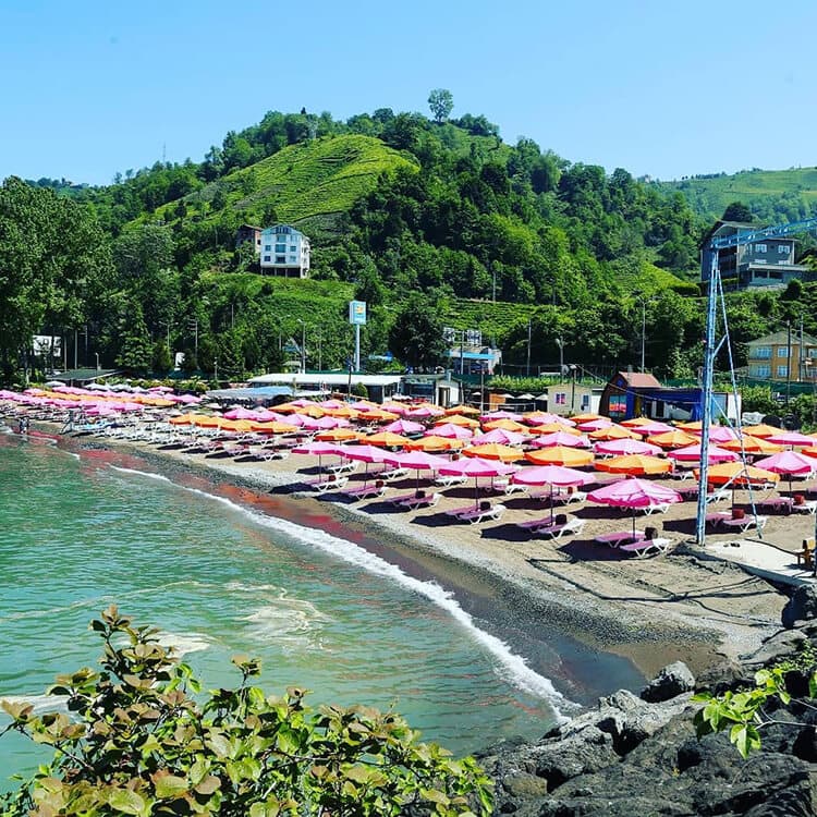 Limanköy Plajı — Rize gezilecek yerler